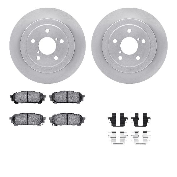 2004-2008 Subaru Forester Disc Brake Kit - Rear (Dynamic Friction)