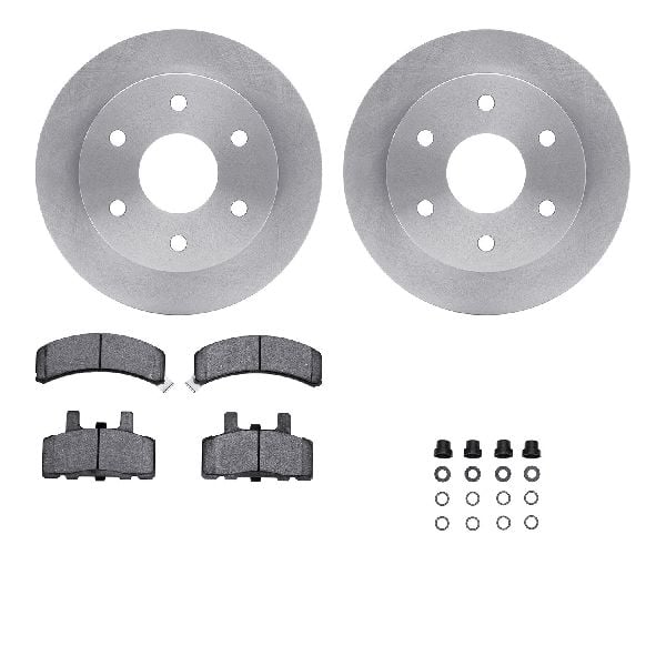 1995-2000 Chevrolet Tahoe Disc Brake Kit - Front (Dynamic Friction)