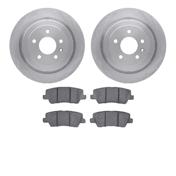 2013-2019 Cadillac ATS Disc Brake Kit - Rear (Dynamic Friction)