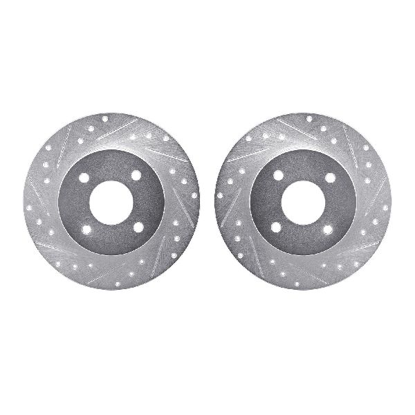 1984-1985 Nissan 300ZX Disc Brake Rotor Set - Rear (Dynamic Friction)