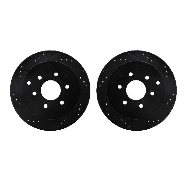 2009-2012 Suzuki Equator Disc Brake Rotor Set - Rear (Dynamic Friction)