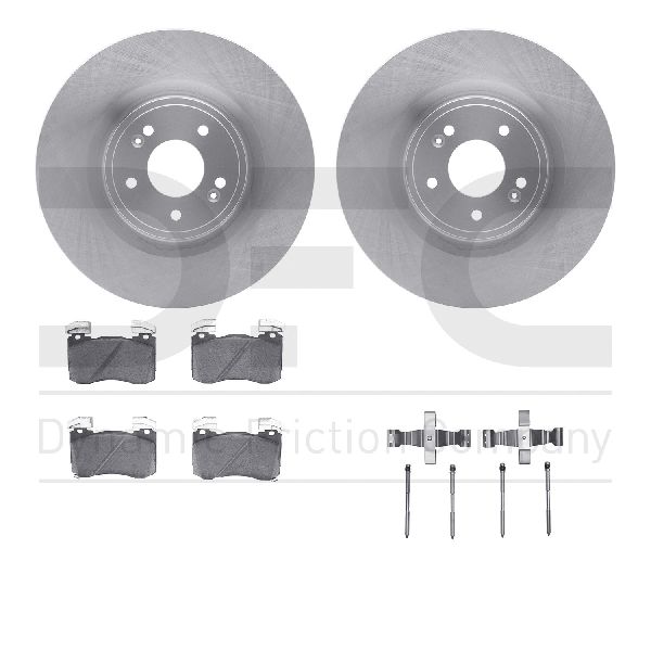 2019-2022 Genesis G70 Disc Brake Kit - Front (Dynamic Friction)