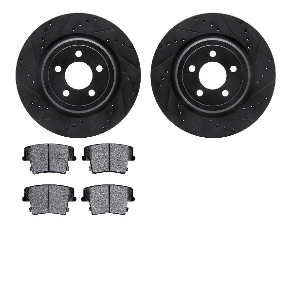 2006-2014 Dodge Charger Disc Brake Kit - Rear (Dynamic Friction)