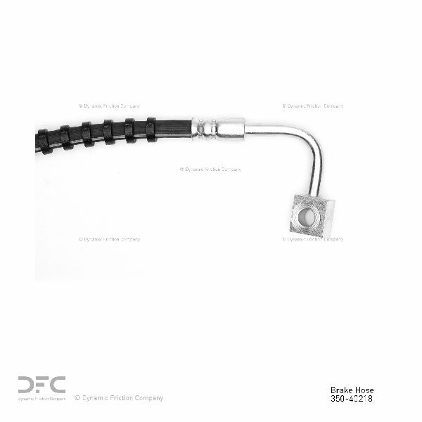 2008-2012 Dodge Grand Caravan Brake Hydraulic Hose - Front Right (Dynamic Friction)