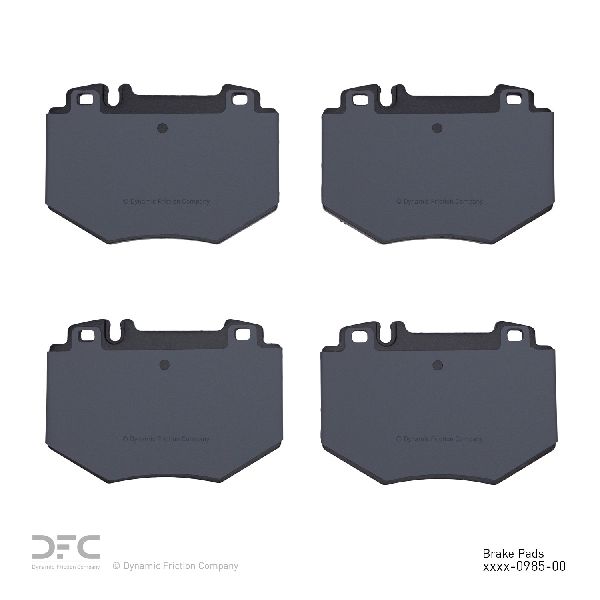 2001-2003 Mercedes-Benz S600 Disc Brake Pad Set - Front (Dynamic Friction)