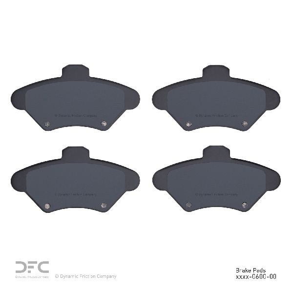 1993-1997 Mercury Cougar Disc Brake Pad Set - Front (Dynamic Friction)