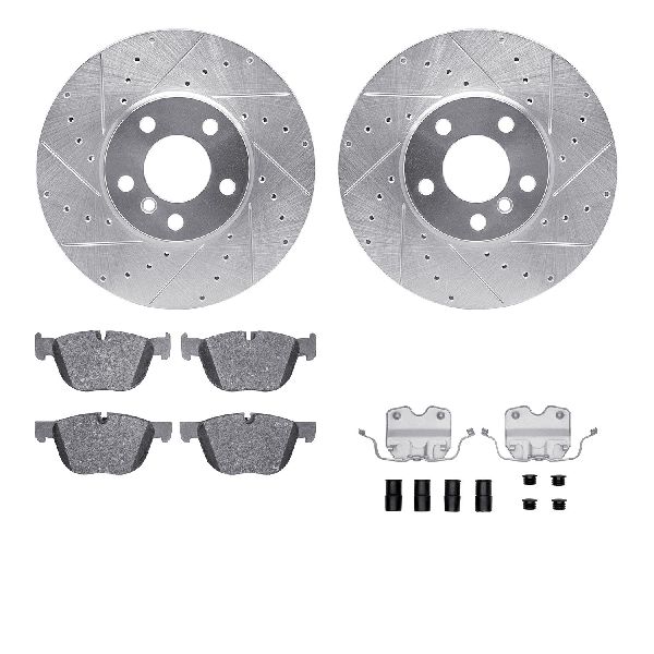2011-2014 BMW X6 Disc Brake Kit - Front (Dynamic Friction)