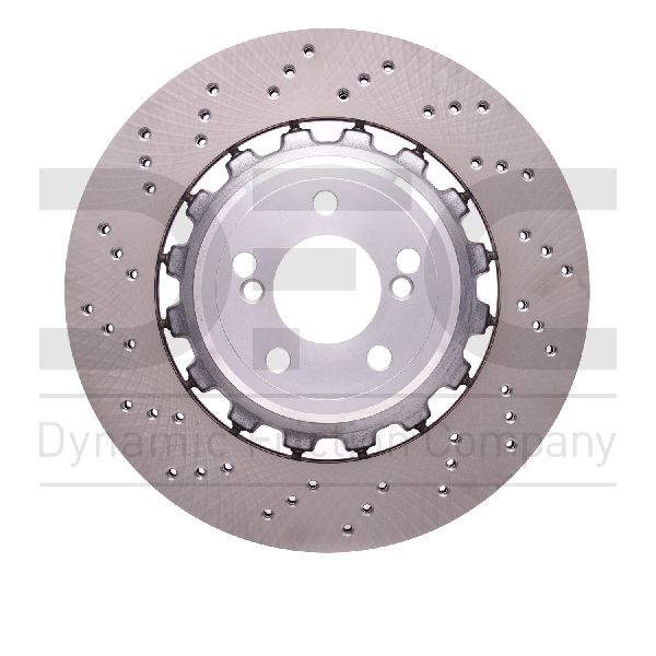 2015-2019 BMW X6 Disc Brake Rotor - Rear Left (Dynamic Friction)