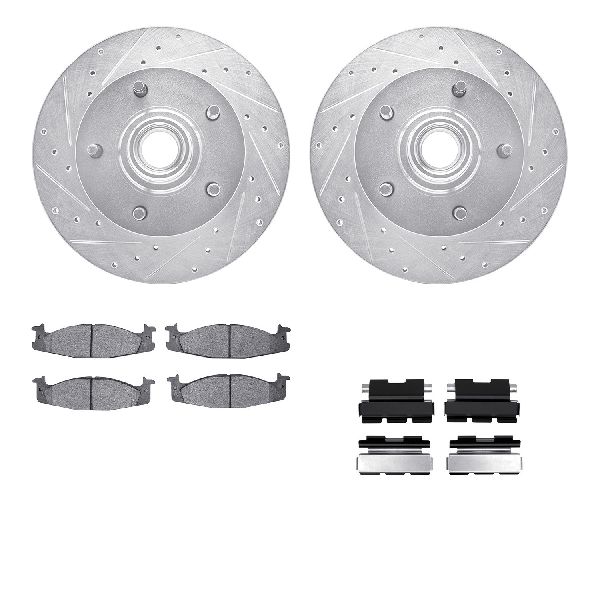 2003 Ford E-150 Club Wagon Disc Brake Kit - Front (Dynamic Friction)