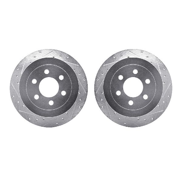 2003-2004 Dodge Dakota Disc Brake Rotor Set - Rear (Dynamic Friction)