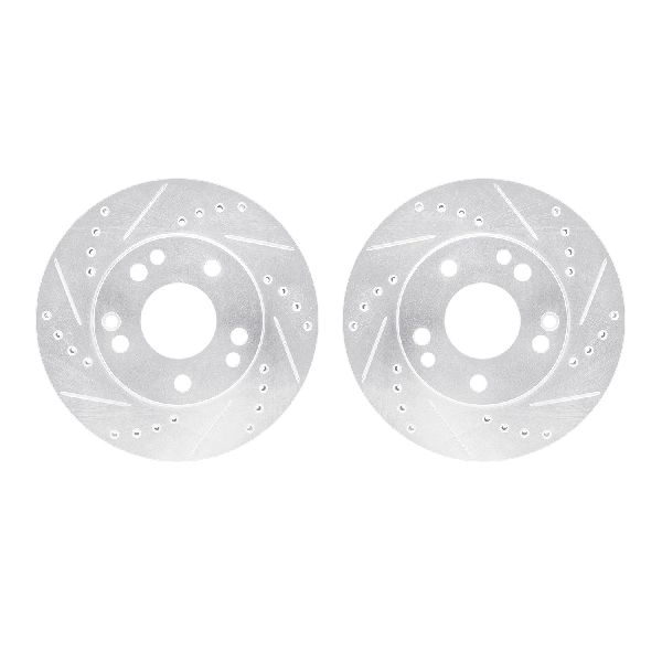 1987-1993 Mercedes-Benz 190E Disc Brake Rotor Set - Front (Dynamic Friction)