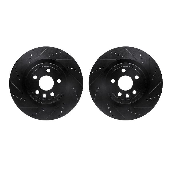2017-2020 Jaguar F-Pace Disc Brake Rotor Set - Rear (Dynamic Friction)