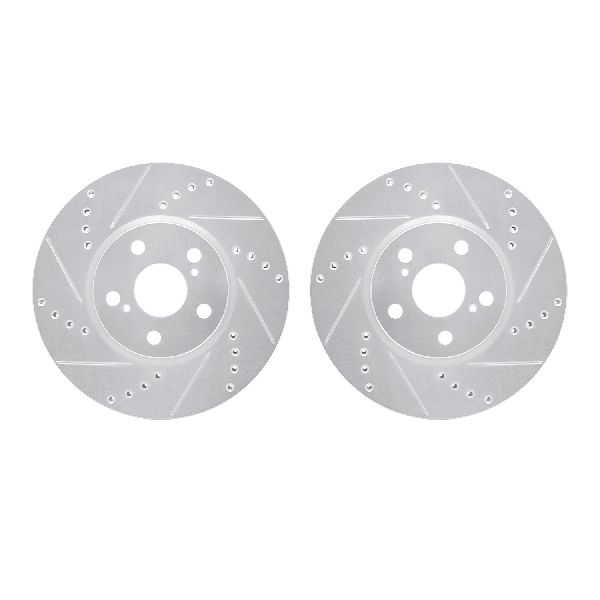 2008-2014 Scion xD Disc Brake Rotor Set - Front (Dynamic Friction)