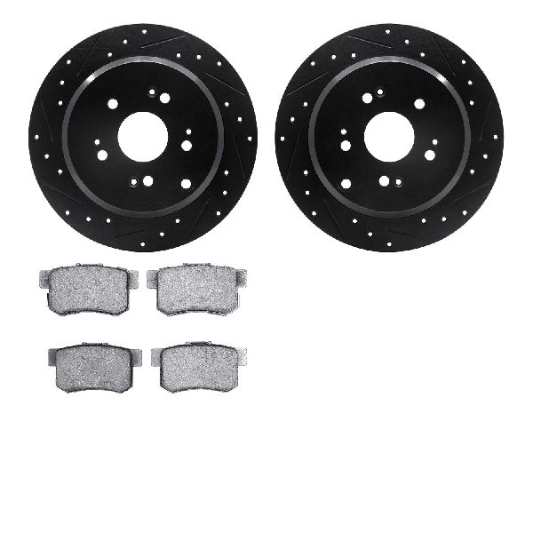 2005-2016 Honda CR-V Disc Brake Kit - Rear (Dynamic Friction)