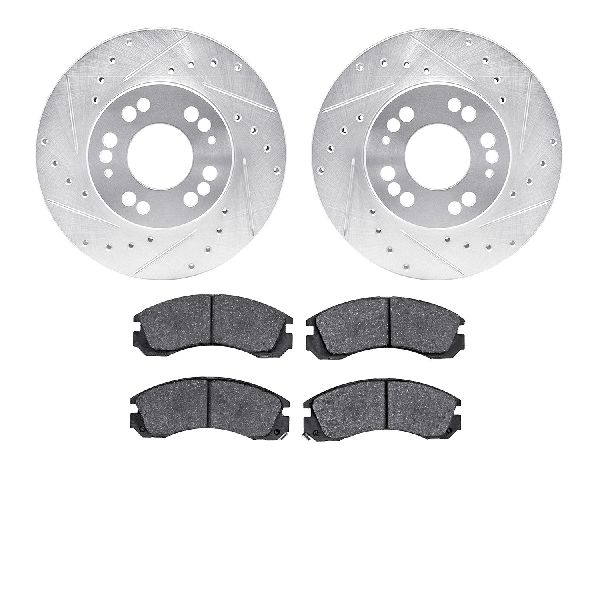 1992-2000 Mitsubishi Eclipse Disc Brake Kit - Front (Dynamic Friction)