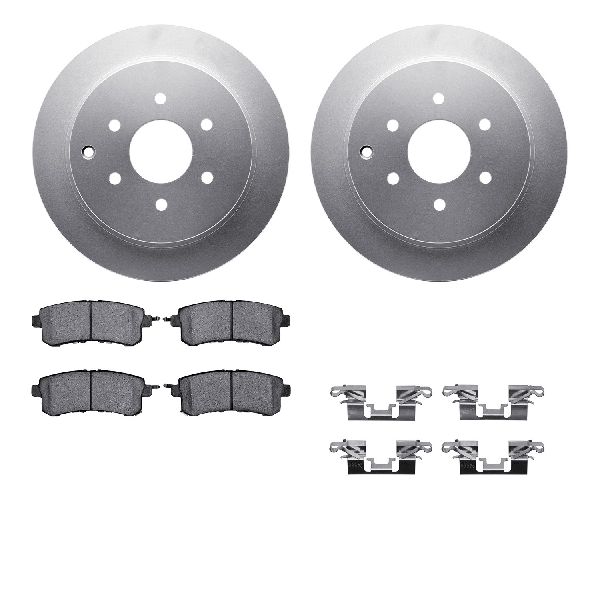 2011-2013 INFINITI QX56 Disc Brake Kit - Rear (Dynamic Friction)