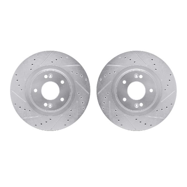 2014 Kia Sorento Disc Brake Rotor Set - Front (Dynamic Friction)