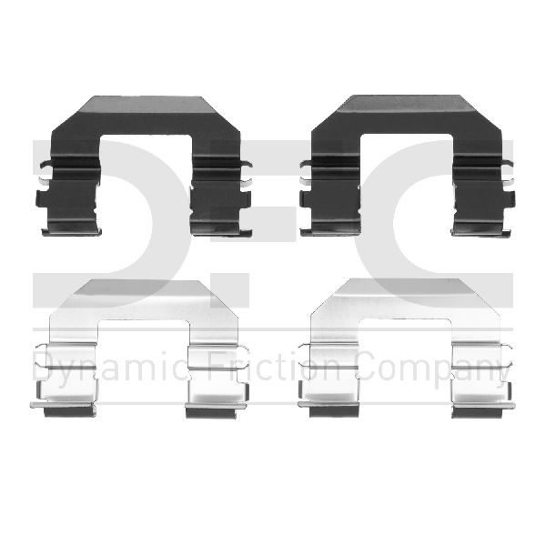 2004-2009 Kia Spectra Disc Brake Hardware Kit - Front (Dynamic Friction)