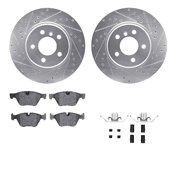 2012-2016 BMW 528i Disc Brake Kit - Front (Dynamic Friction)