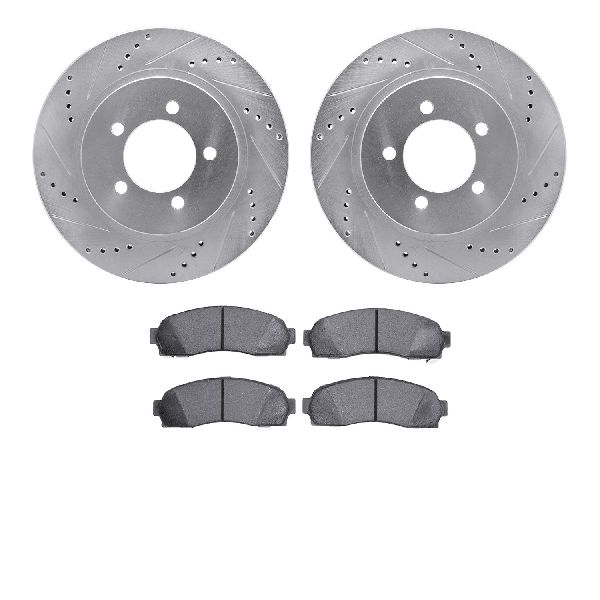 2002-2005 Mercury Mountaineer Disc Brake Kit - Front (Dynamic Friction)