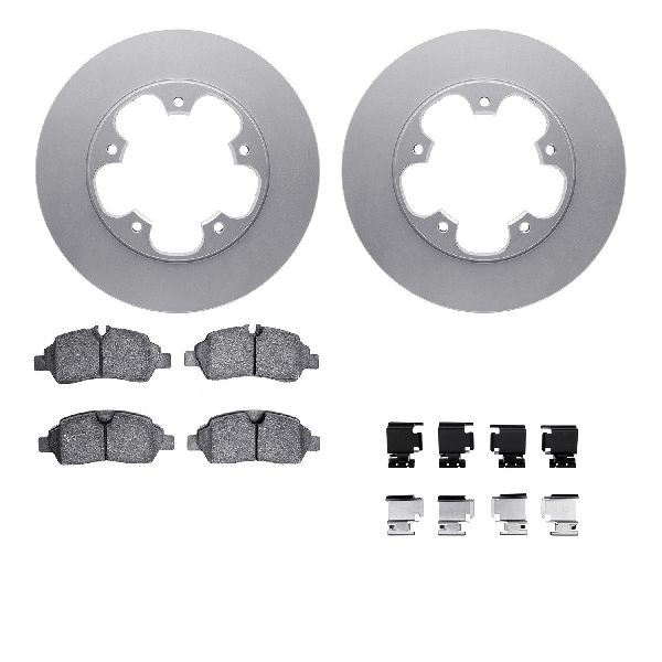 2015-2019 Ford Transit-150 Disc Brake Kit - Rear (Dynamic Friction)