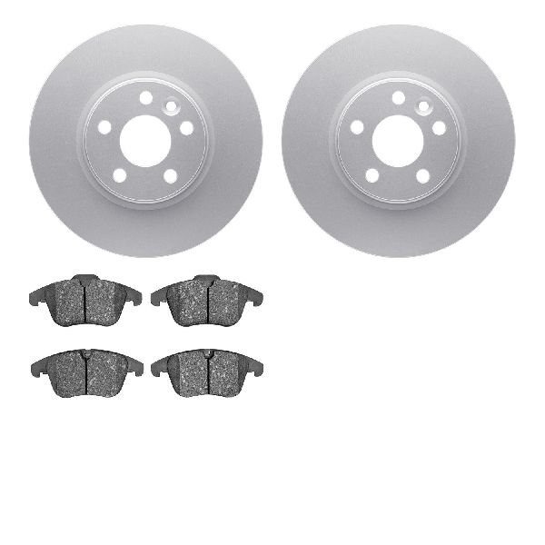 2007-2016 Volvo S80 Disc Brake Kit - Front (Dynamic Friction)