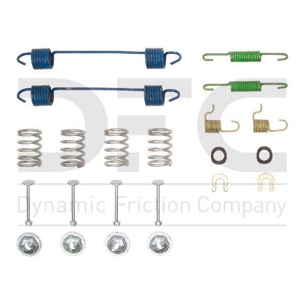 1983-1990 Nissan Sentra Drum Brake Hardware Kit - Rear (Dynamic Friction)