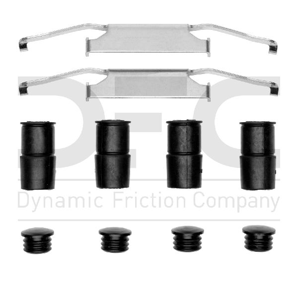 1988-1991 BMW M3 Disc Brake Hardware Kit - Front (Dynamic Friction)