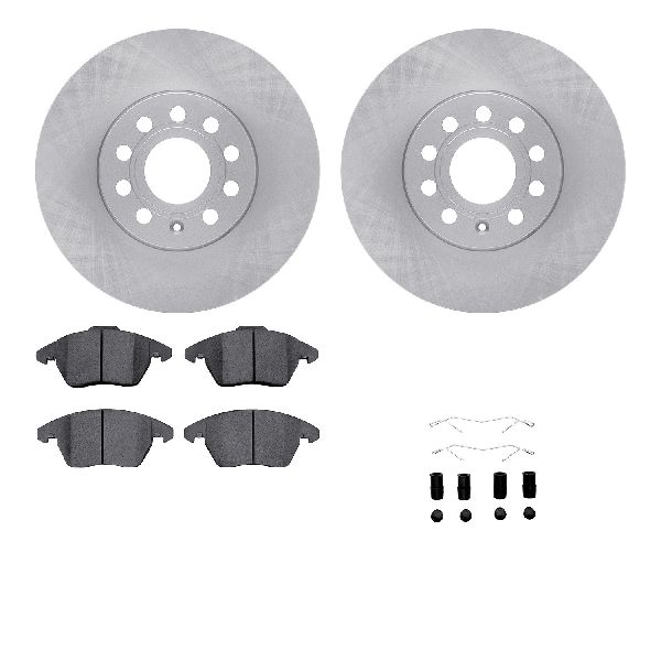 2011-2018 Volkswagen Jetta Disc Brake Kit - Front (Dynamic Friction)