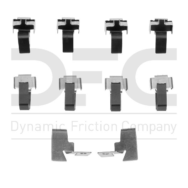 2007-2009 Dodge Durango Disc Brake Hardware Kit - Front (Dynamic Friction)