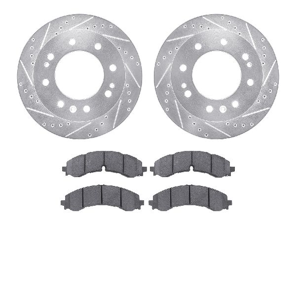 2020-2022 GMC Sierra 2500 HD Disc Brake Kit - Front (Dynamic Friction)