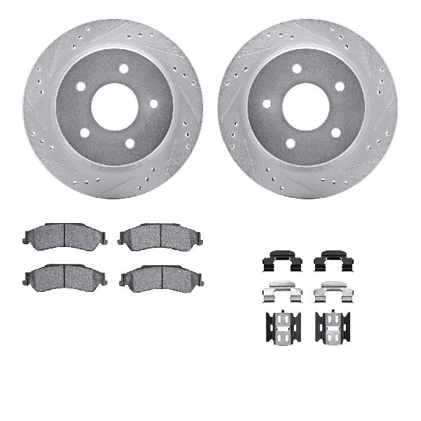 1998-2002 GMC Jimmy Disc Brake Kit - Rear (Dynamic Friction)