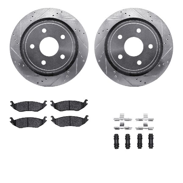 2002-2010 Dodge Ram 1500 Disc Brake Kit - Rear (Dynamic Friction)