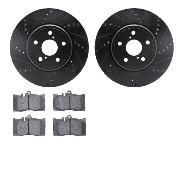 2001-2006 Lexus LS430 Disc Brake Kit - Front (Dynamic Friction)