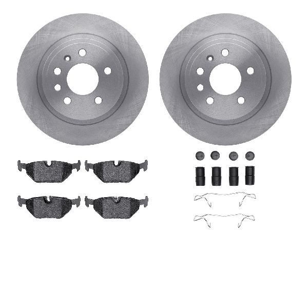 1999-2010 Saab 9-5 Disc Brake Kit - Rear (Dynamic Friction)