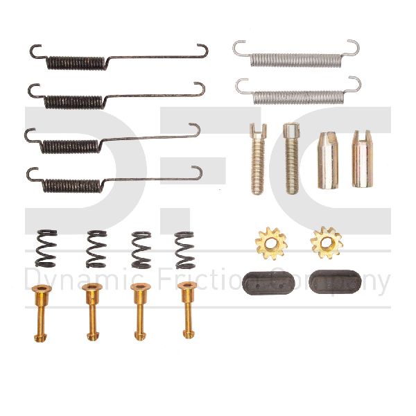 2001-2007 Dodge Caravan Parking Brake Hardware Kit - Rear (Dynamic Friction)