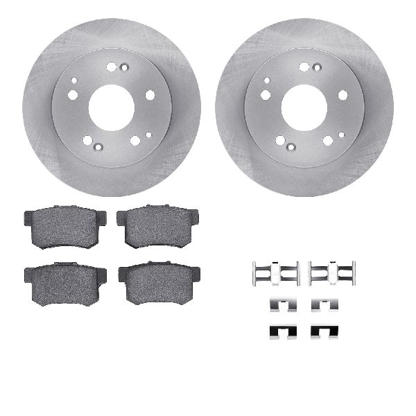 2002-2006 Acura RSX Disc Brake Kit - Rear (Dynamic Friction)