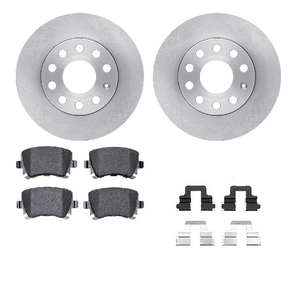 2006-2010 Volkswagen Jetta Disc Brake Kit - Rear (Dynamic Friction)
