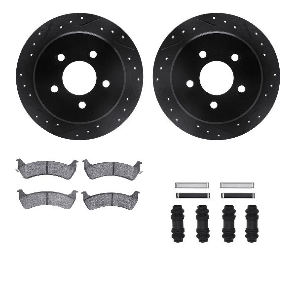 2001-2002 Ford Explorer Sport Disc Brake Kit - Rear (Dynamic Friction)