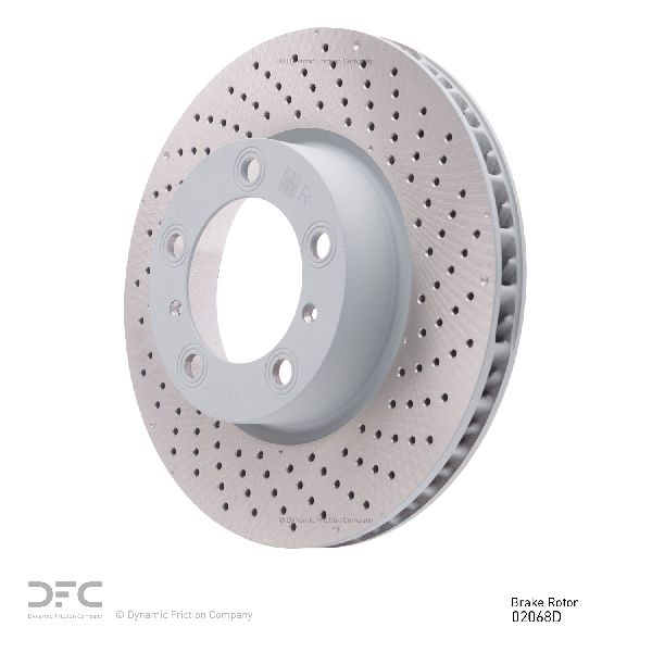 2013-2016 Porsche Boxster Disc Brake Rotor - Front Right (Dynamic Friction)
