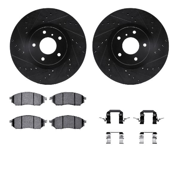 2006-2010 INFINITI M45 Disc Brake Kit - Front (Dynamic Friction)