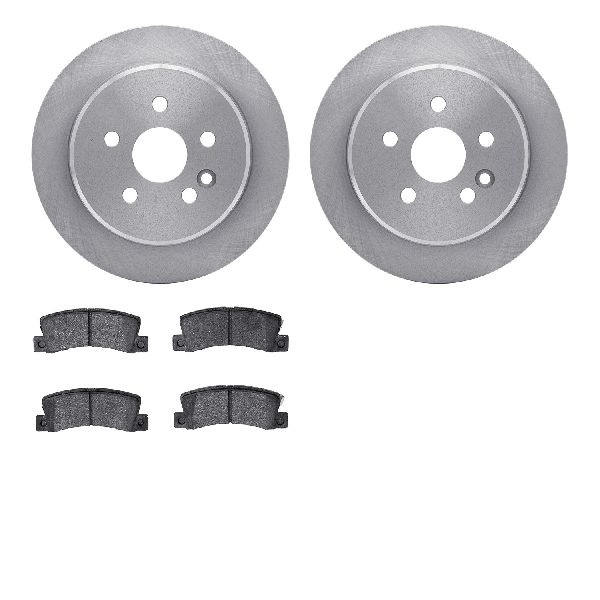 1990-1991 Lexus ES250 Disc Brake Kit - Rear (Dynamic Friction)
