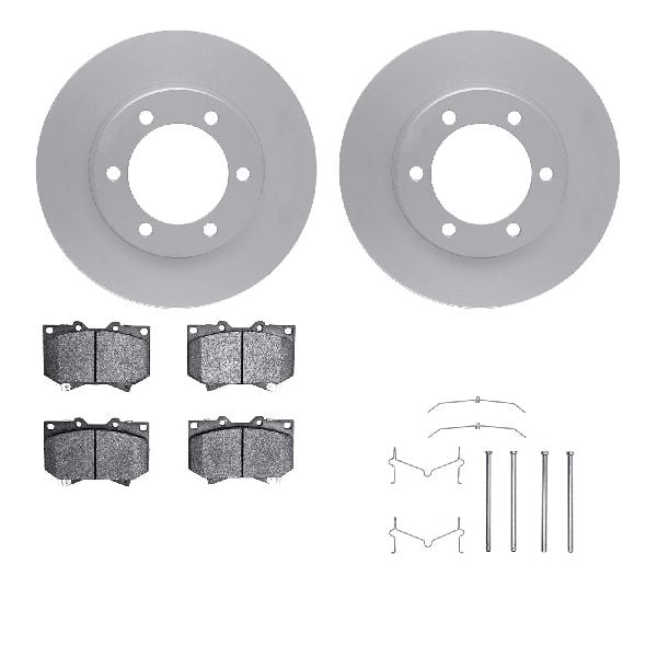 2001-2002 Toyota Sequoia Disc Brake Kit - Front (Dynamic Friction)
