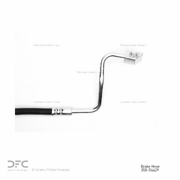 2007-2010 Ford F-350 Super Duty Brake Hydraulic Hose - Front Right (Dynamic Friction)