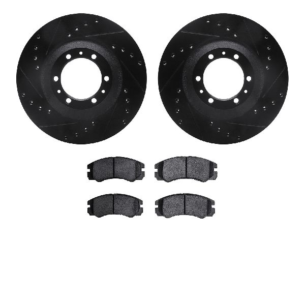 1994-2000 Isuzu Rodeo Disc Brake Kit - Front (Dynamic Friction)