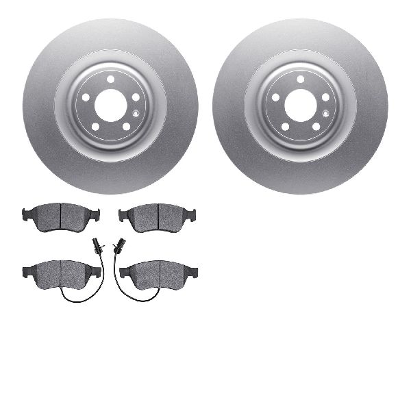 2007-2009 Audi S8 Disc Brake Kit - Front (Dynamic Friction)