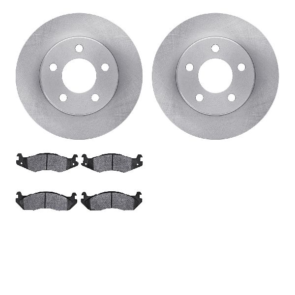 1984-1989 Jeep Cherokee Disc Brake Kit - Front (Dynamic Friction)