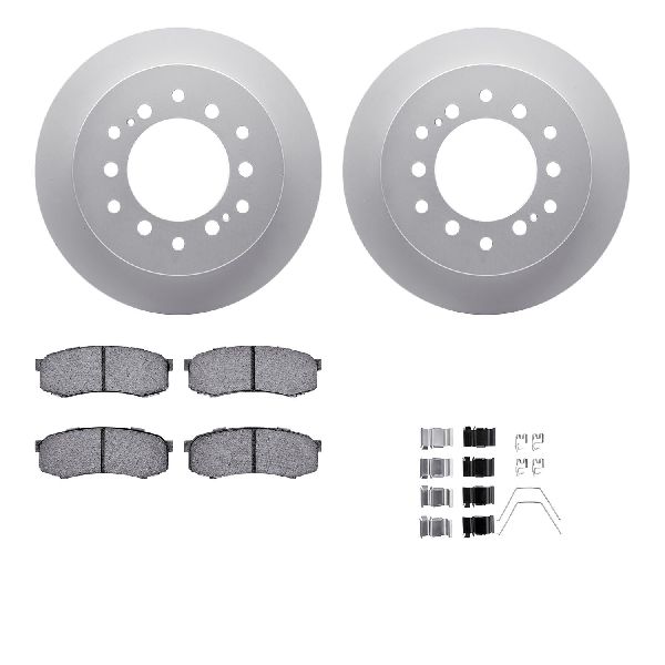 2003-2009 Toyota 4Runner Disc Brake Kit - Rear (Dynamic Friction)