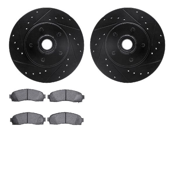 2003-2009 Mazda B2300 Disc Brake Kit - Front (Dynamic Friction)