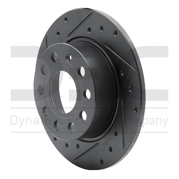 2013-2019 Volkswagen Beetle Disc Brake Rotor - Rear Left (Dynamic Friction)